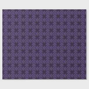 Abstraktes geometrisches Design im Vintage-Stil Geschenkpapier