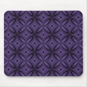 Abstraktes geometrisches Design im Vintage-Stil Mousepad