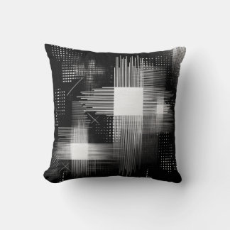 Abstraktes geometrisches Design Kissen