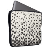 Abstraktes geometrisches Design Laptopschutzhülle (Vorne Rechts)