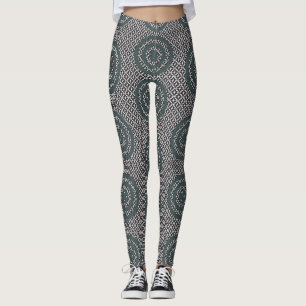 Abstraktes geometrisches Design Leggings