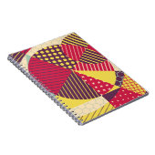 Abstraktes geometrisches Design Notizblock (Rechte Seite)