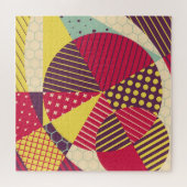 Abstraktes geometrisches Design Puzzle (Horizontal)