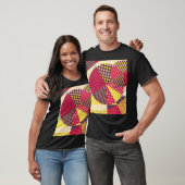 Abstraktes geometrisches Design T-Shirt (Unisex)