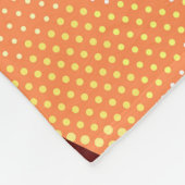 Abstraktes geometrisches Dreieck Fleecedecke (Ecke)