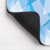 Abstraktes geometrisches Dreieck-Muster | Mousepad (Ecke)