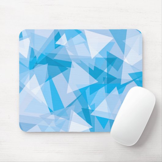 Abstraktes geometrisches Dreieck-Muster | Mousepad (Mit Mouse)