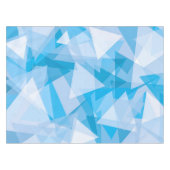 Abstraktes geometrisches Dreieck-Muster | Tischdec Tischdecke (Vorderseite (Horizontal))