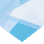 Abstraktes geometrisches Dreieck-Muster | Tischdec Tischdecke (Schrägansicht)