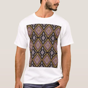 Abstraktes geometrisches ethnisches Tapetendesign. T-Shirt