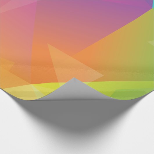 Abstraktes geometrisches geschenkpapier (Ecke)