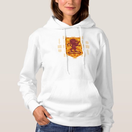 Abstraktes Geometrisches GRYFFINDOR™-Wappen Hoodie (Vorderseite)