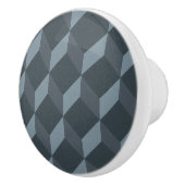 Abstraktes geometrisches Hintergrund-Muster Keramikknauf (Rechts)