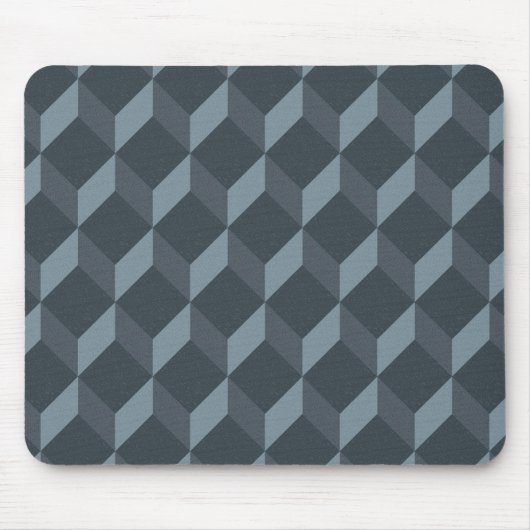 Abstraktes geometrisches Hintergrund-Muster Mousepad (Vorne)