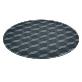 Abstraktes geometrisches Hintergrund-Muster Schneidebrett (Ecke)