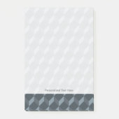 Abstraktes geometrisches Hintergrundmuster Post-it Klebezettel (Vorderseite)