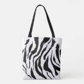 Abstraktes geometrisches Hintergrundmuster. Trendm Tasche (Rückseite)