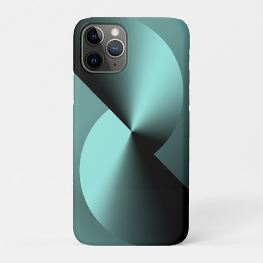 Abstraktes geometrisches iPhone 11 Pro Case (Rückseite)
