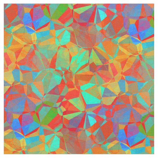 Abstraktes geometrisches Mosaikmuster der Retro Stoff (Nahaufnahme)