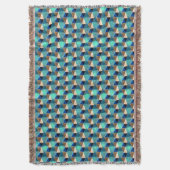 Abstraktes geometrisches Muster 1192 - Knochendeck Decke (Vorderseite Vertikal)