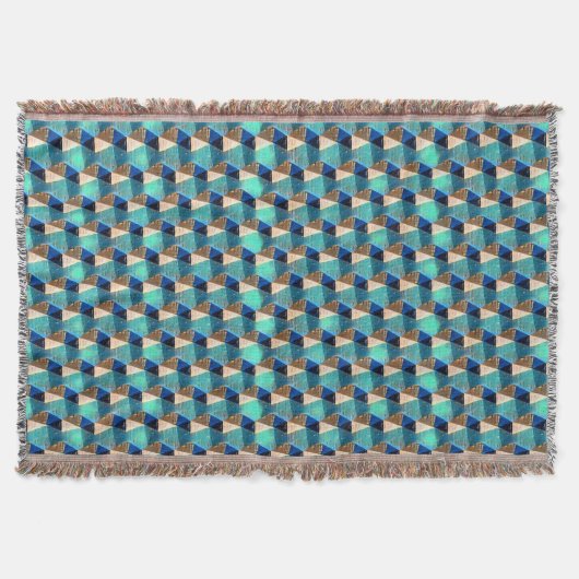 Abstraktes geometrisches Muster 1192 - Knochendeck Decke (Vorderseite)