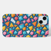Abstraktes geometrisches Muster 16 - iPhone Case (Rückseite (Horizontal))