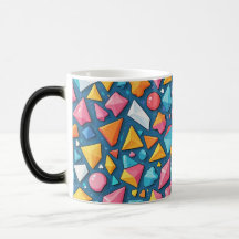 Abstraktes geometrisches Muster 16 - Kaffee-Tasse