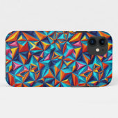 Abstraktes geometrisches Muster 18 - iPhone Case (Rückseite (Horizontal))