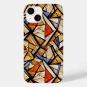 Abstraktes geometrisches Muster 20 - iPhone Case (Rückseite)