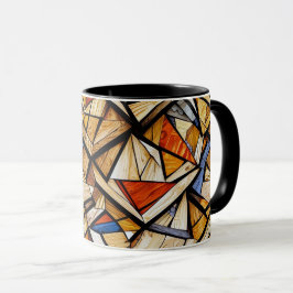 Abstraktes geometrisches Muster 20 - Kaffee-Tasse Tasse