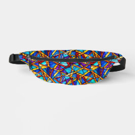 Abstraktes geometrisches Muster 22 - Fanny Pack Bauchtasche