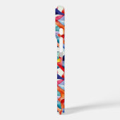 Abstraktes geometrisches Muster 23 - iPhone Case (Rückseite / Links)