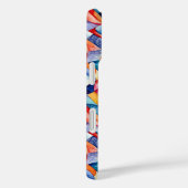 Abstraktes geometrisches Muster 23 - iPhone Case (Rückseite / Rechts)