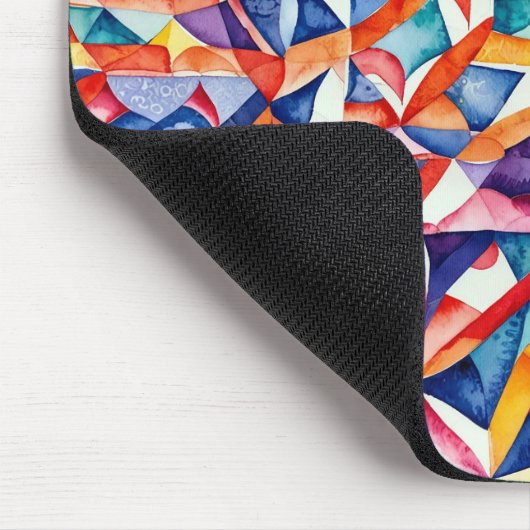Abstraktes geometrisches Muster 23 - Maus-Pad Mousepad (Ecke)