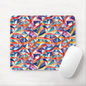 Abstraktes geometrisches Muster 23 - Maus-Pad Mousepad (Mit Mouse)