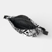 Abstraktes geometrisches Muster 24 - Fanny Pack Bauchtasche (Offen)