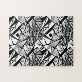 Abstraktes geometrisches Muster 24 - Puzzle
