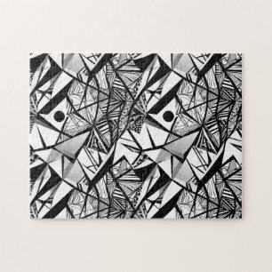 Abstraktes geometrisches Muster 24 - Puzzle