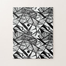 Abstraktes geometrisches Muster 24 - Puzzle