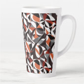 Abstraktes geometrisches Muster 32 - Latte-Tasse Milchtasse (Rechts)