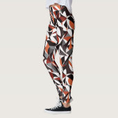 Abstraktes geometrisches Muster 32 - Leggings (Links)