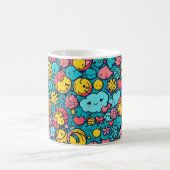 Abstraktes geometrisches Muster 33 - Tasse (Mittel)