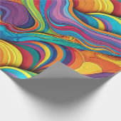 Abstraktes geometrisches Muster 34 - Geschenkpapie Geschenkpapier (Ecke)