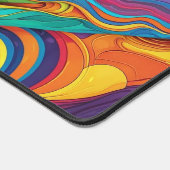 Abstraktes geometrisches Muster 34 - Schreibtischm Schreibtischunterlage (Ecke)