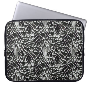 Abstraktes geometrisches Muster 38 - Laptop-Sieb Laptopschutzhülle