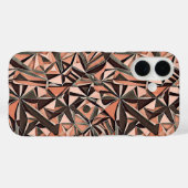 Abstraktes geometrisches Muster 39 - iPhone Case (Rückseite (Horizontal))