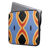 Abstraktes geometrisches Muster.abstrakt, Hintergr Laptopschutzhülle (Vorderseite Links)