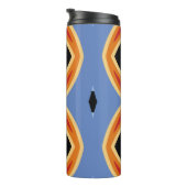 Abstraktes geometrisches Muster.abstrakt, Hintergr Thermosbecher (Nach rechts gedreht)