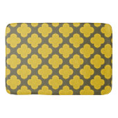 Abstraktes geometrisches Muster Badematte (Vorderseite)