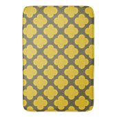 Abstraktes geometrisches Muster Badematte (Vorderseite Vertikal)